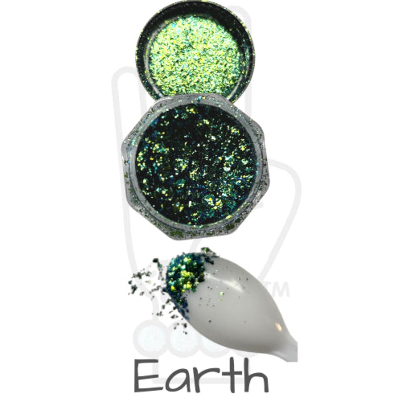 Earth Premium Color-shift Multi-chromatic Chameleon Pigment Flakes